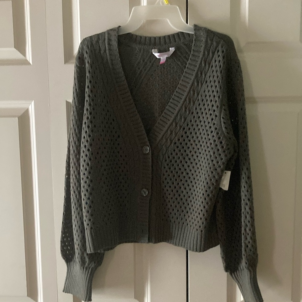 NOBO women’s  cardigan olive green xxl new lightweight layering